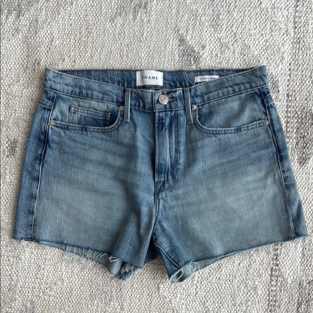 Frame Denim Classic Le Bridgette Shorts